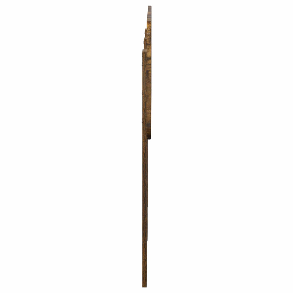 Kopfteil Geräucherte Eiche Holzwerkstoff