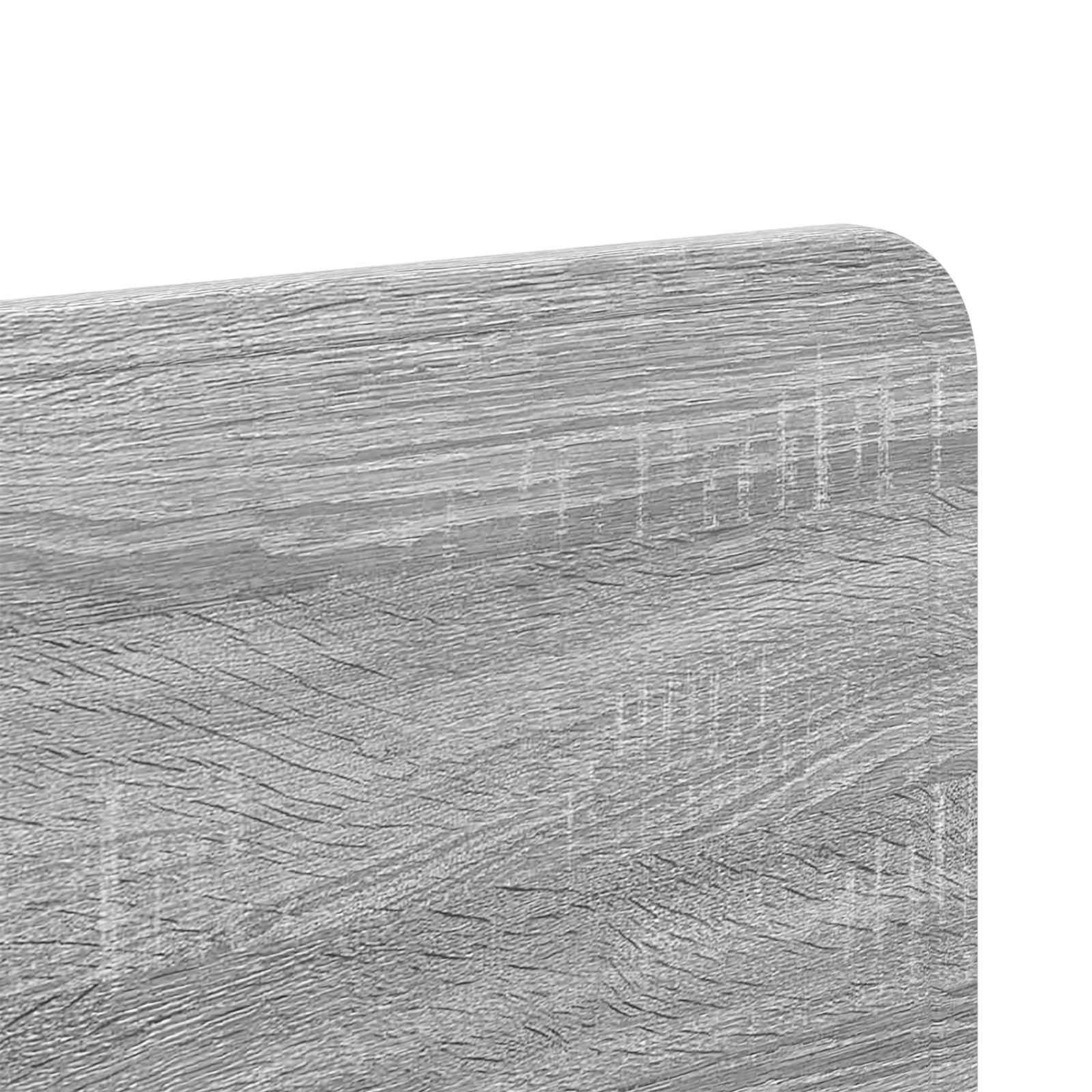 Kopfteil Graues Sonoma Holzwerkstoff