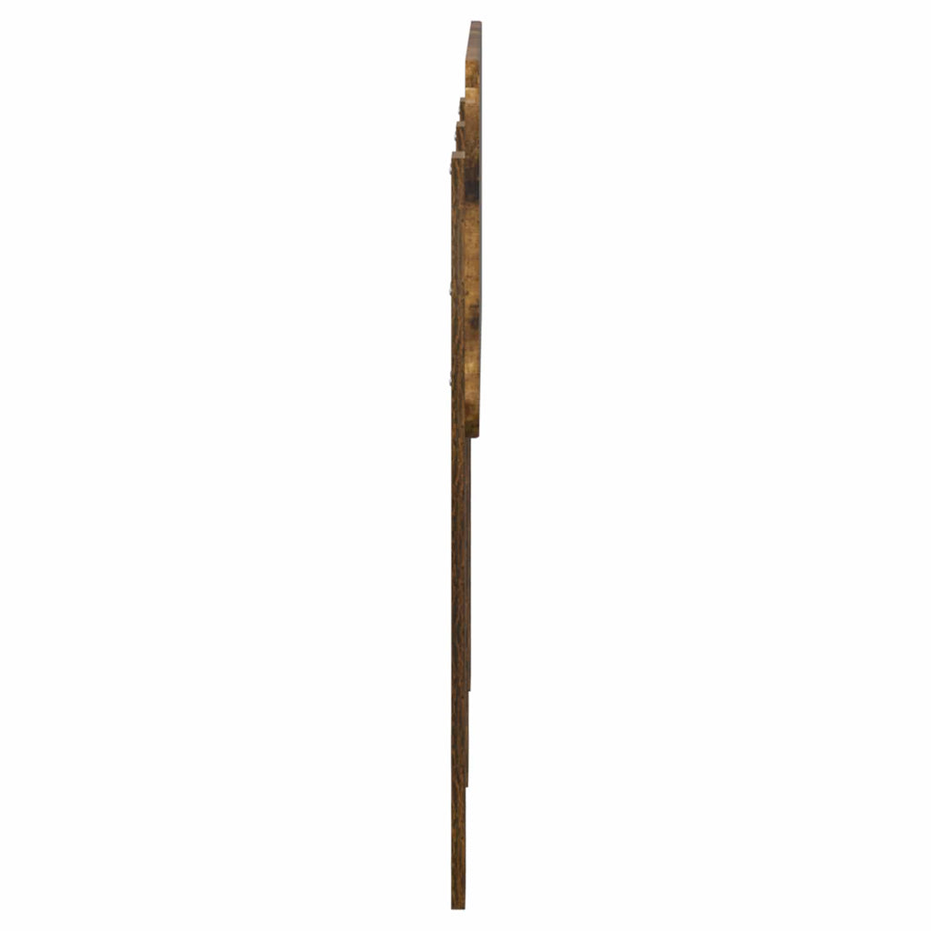 Kopfteil Geräucherte Eiche Holzwerkstoff