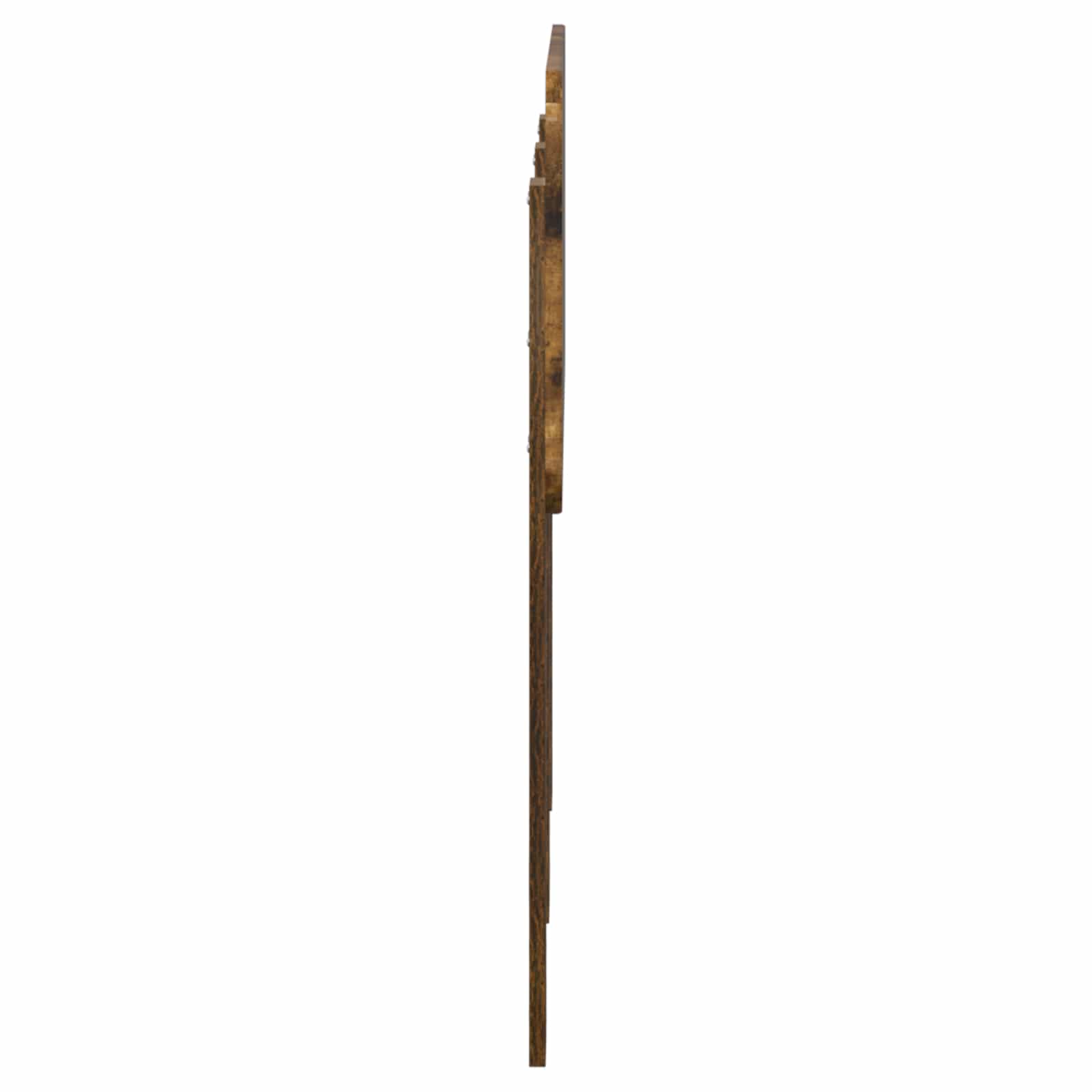 Kopfteil Geräucherte Eiche Holzwerkstoff