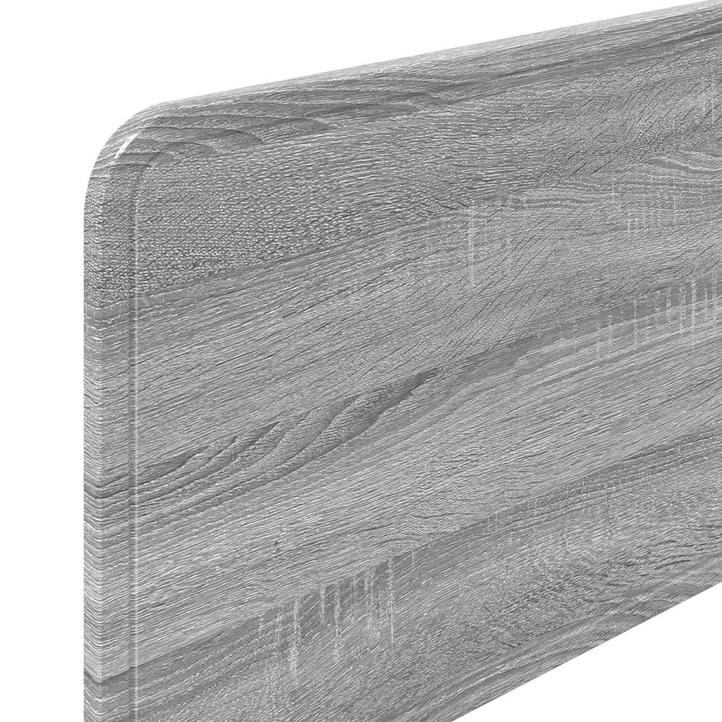 Kopfteil Graues Sonoma Holzwerkstoff