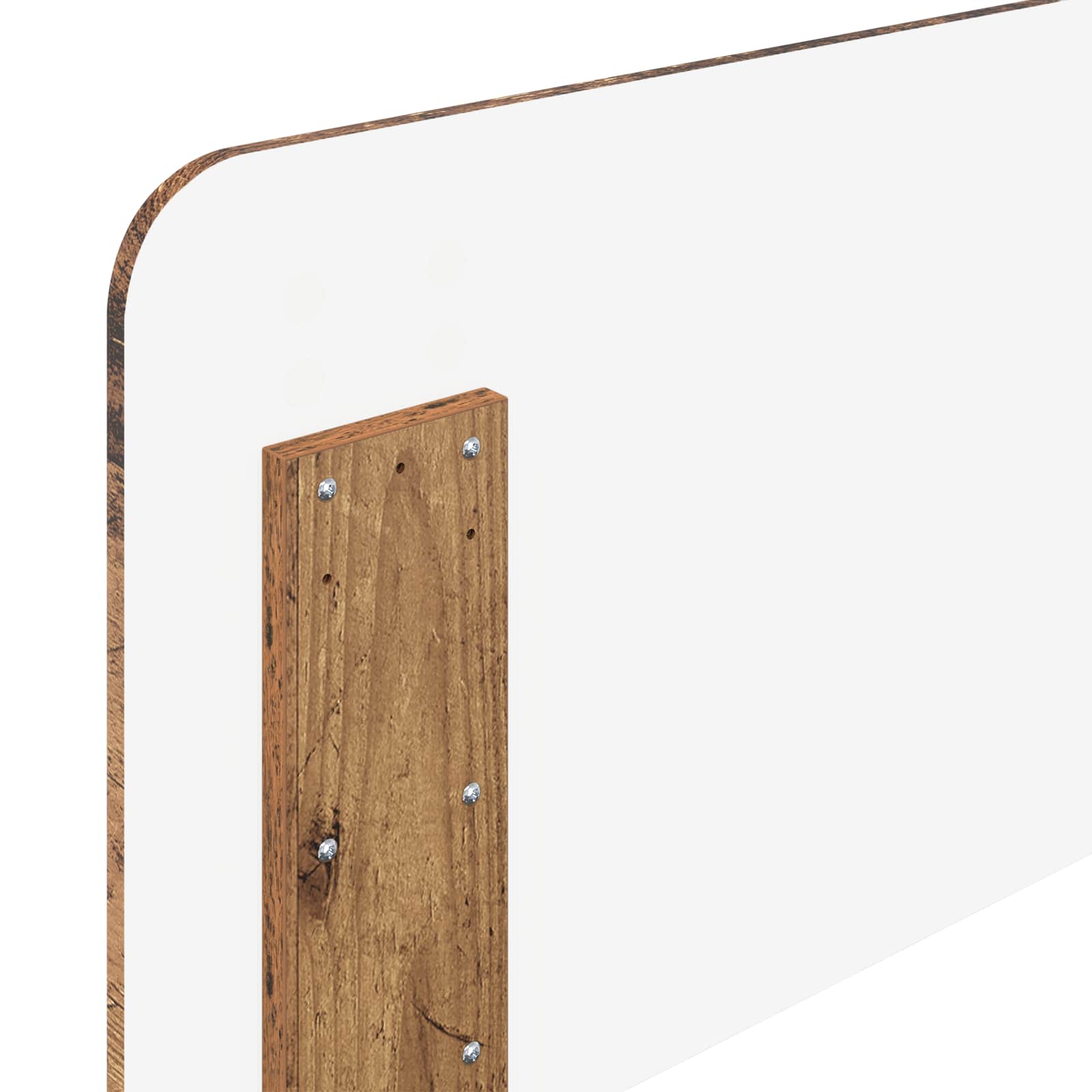 Kopfteil Altholz Holzwerkstoff