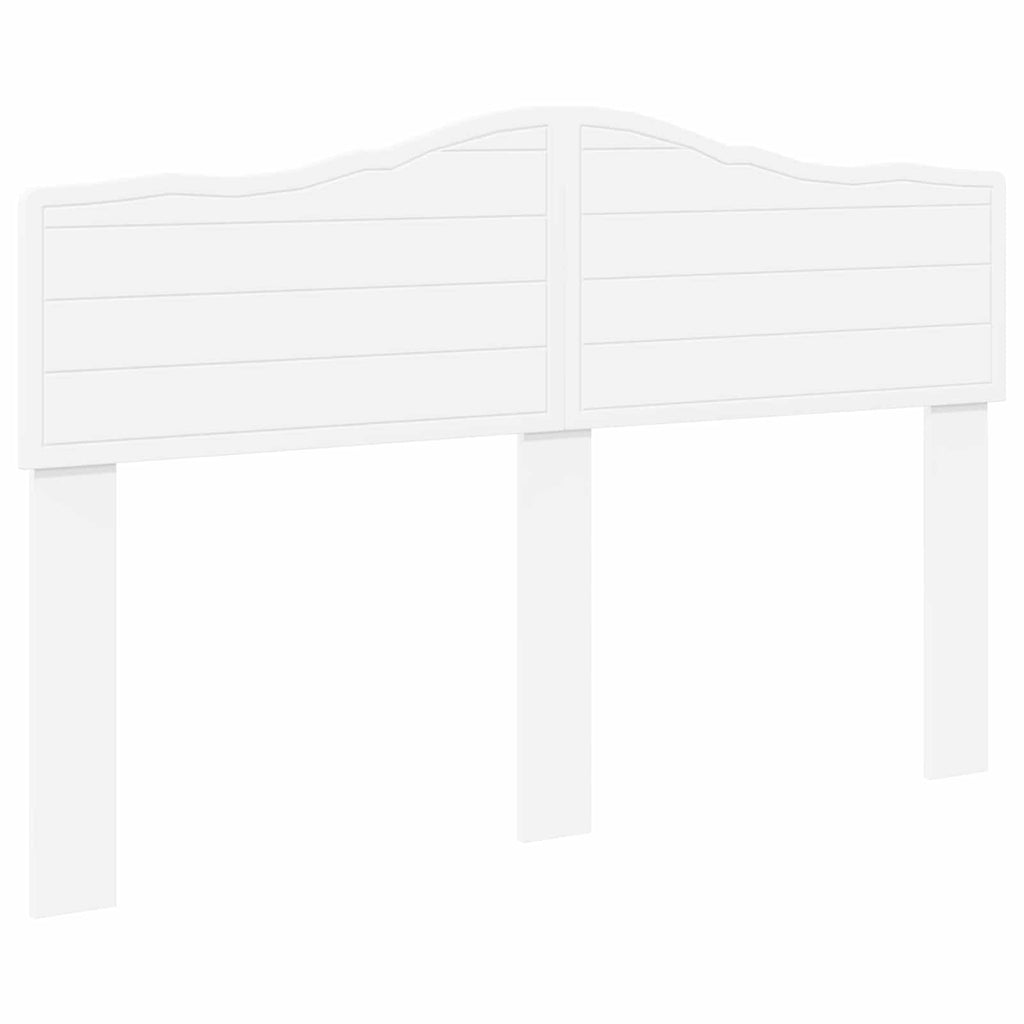 Kopfteil Weiß Holzwerkstoff