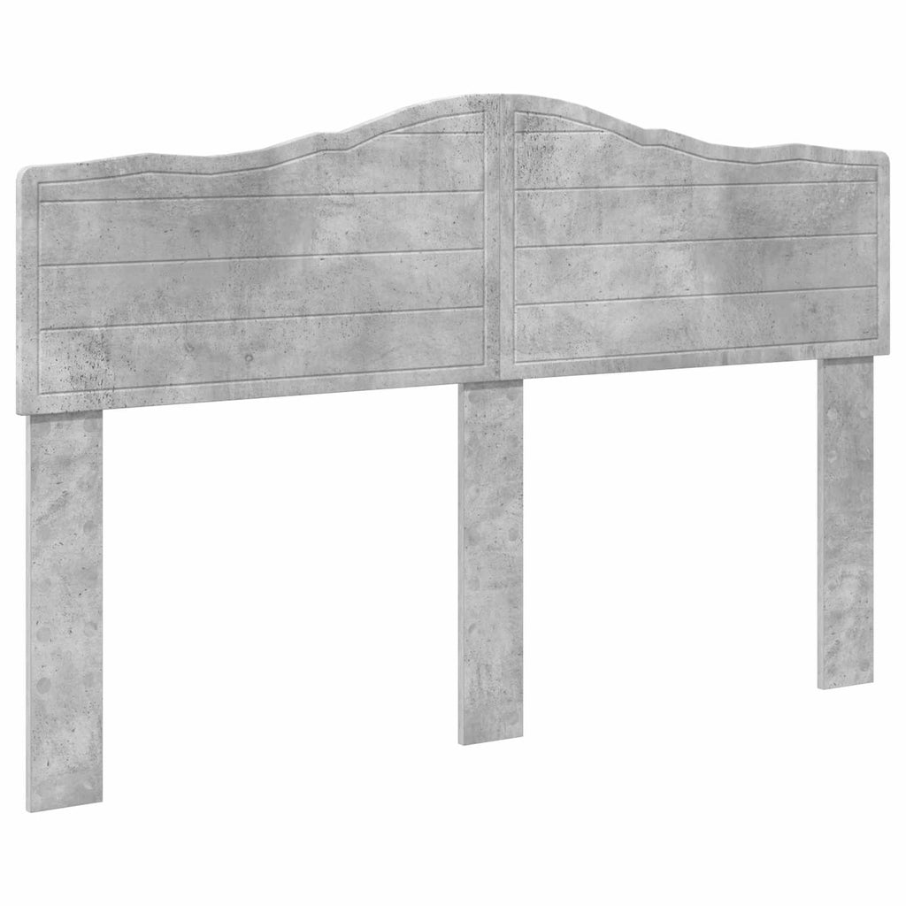 Kopfteil Beton Grau Holzwerkstoff