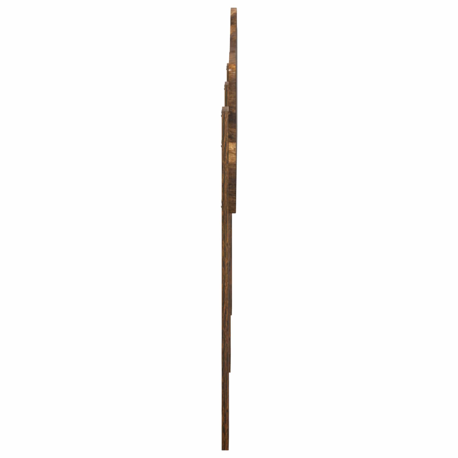 Kopfteil Geräucherte Eiche Holzwerkstoff