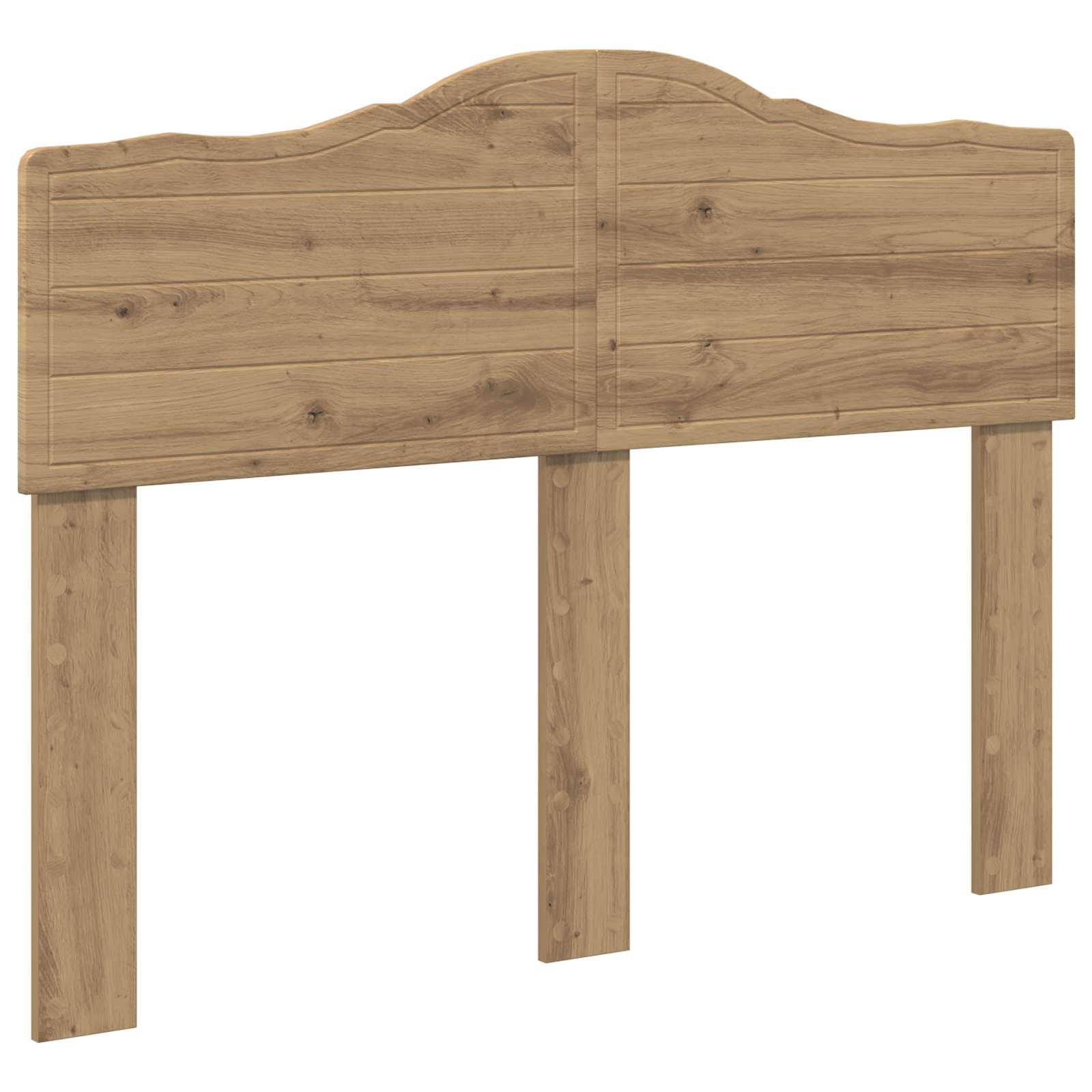 Kopfteil Artisan-Eiche Holzwerkstoff