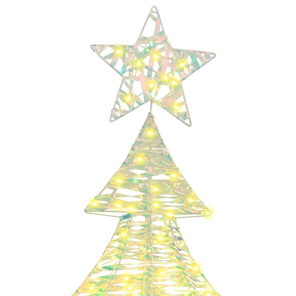 Weihnachtsbaum mit 240 LEDs Warmweiß 181 cm PET