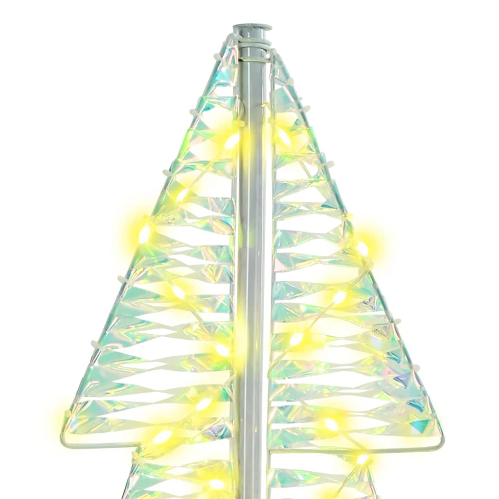 Weihnachtsbaum mit 100 LEDs Warmes Weiß 120 cm PET
