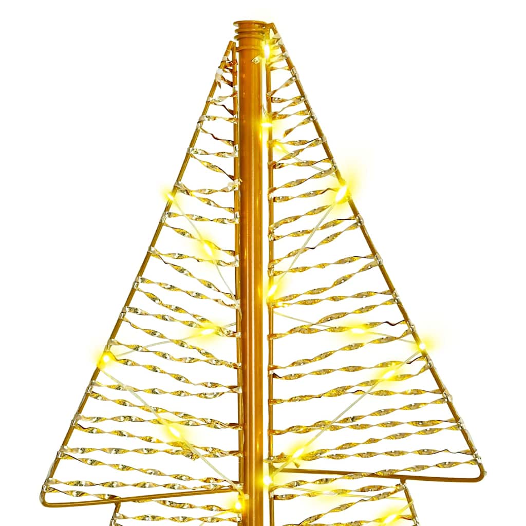 Weihnachtsbaum mit 160 LEDs Warmes Weiß 150 cm PET