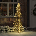 Weihnachtsbaum mit 240 LEDs Warmes Weiß 180 cm PET