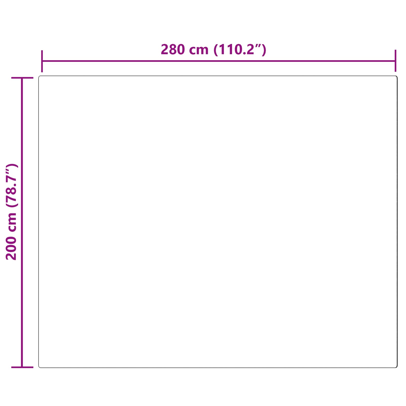 Teppich aus Kunstschaffell TAFALLA Weiß 200 x 280 cm Polyester