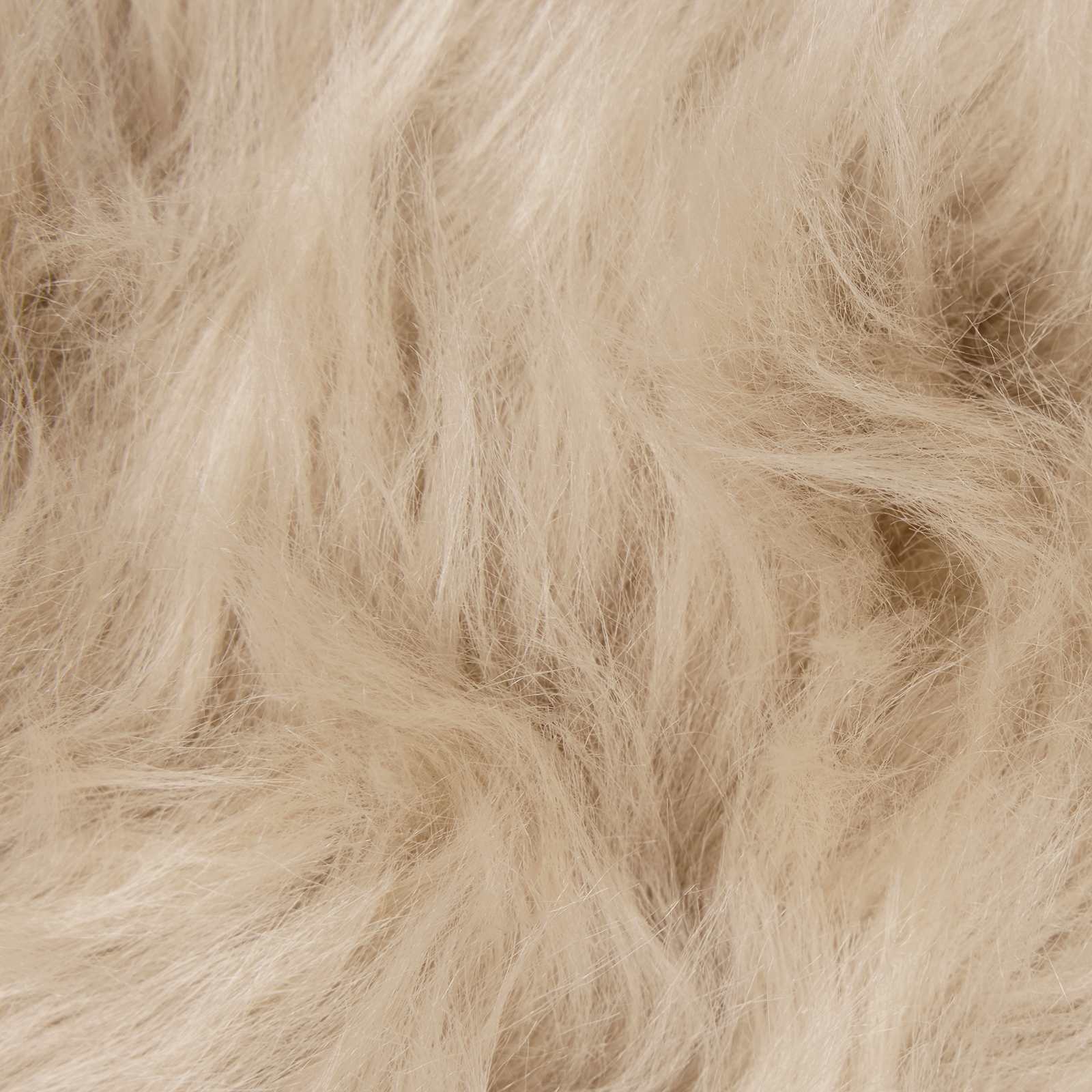 Teppich aus Kunstschaffell TAFALLA Beige 160 x 230 cm Polyester