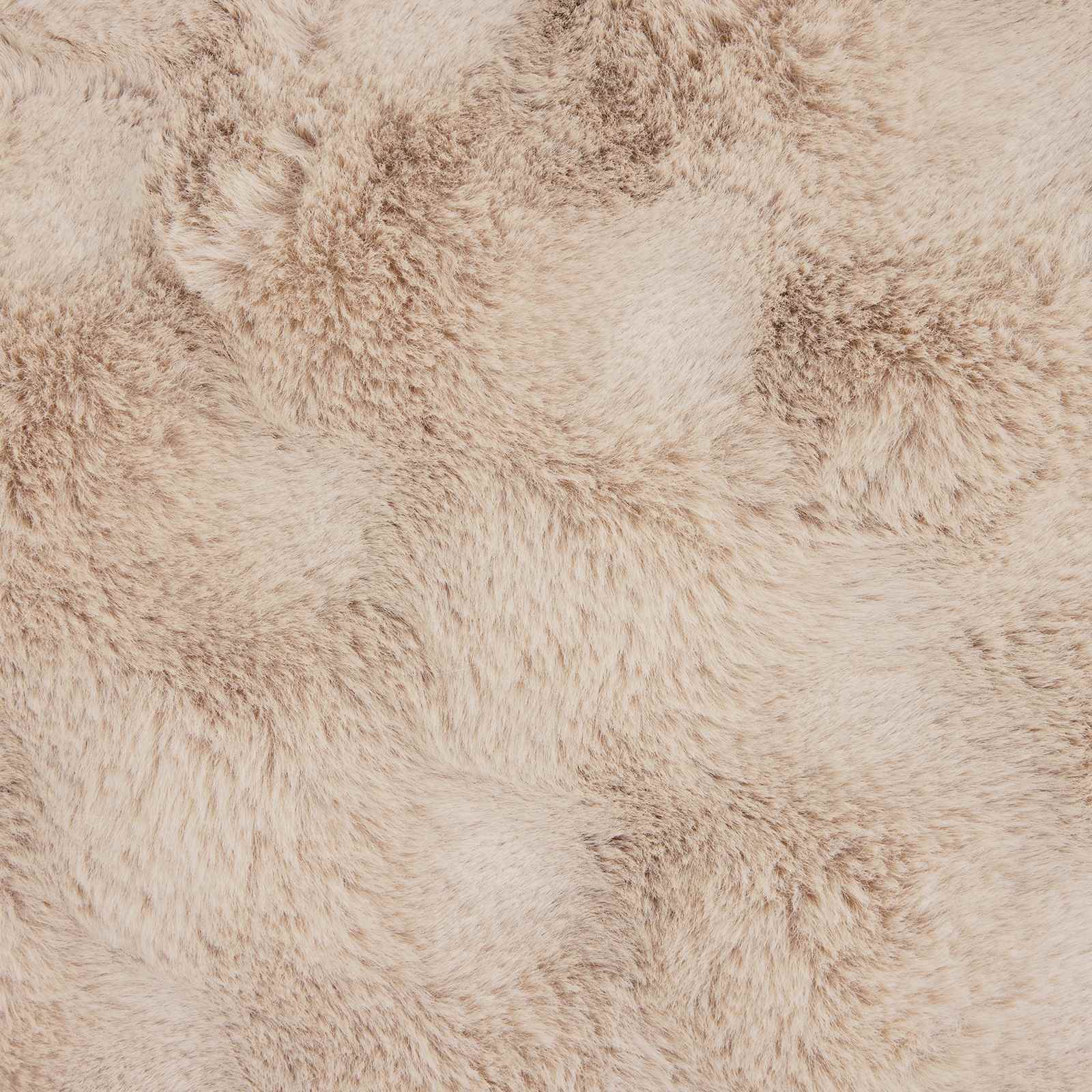 Rutschfeste Decke aus Kunstkaninchenfell Olite 4 pcs Beige