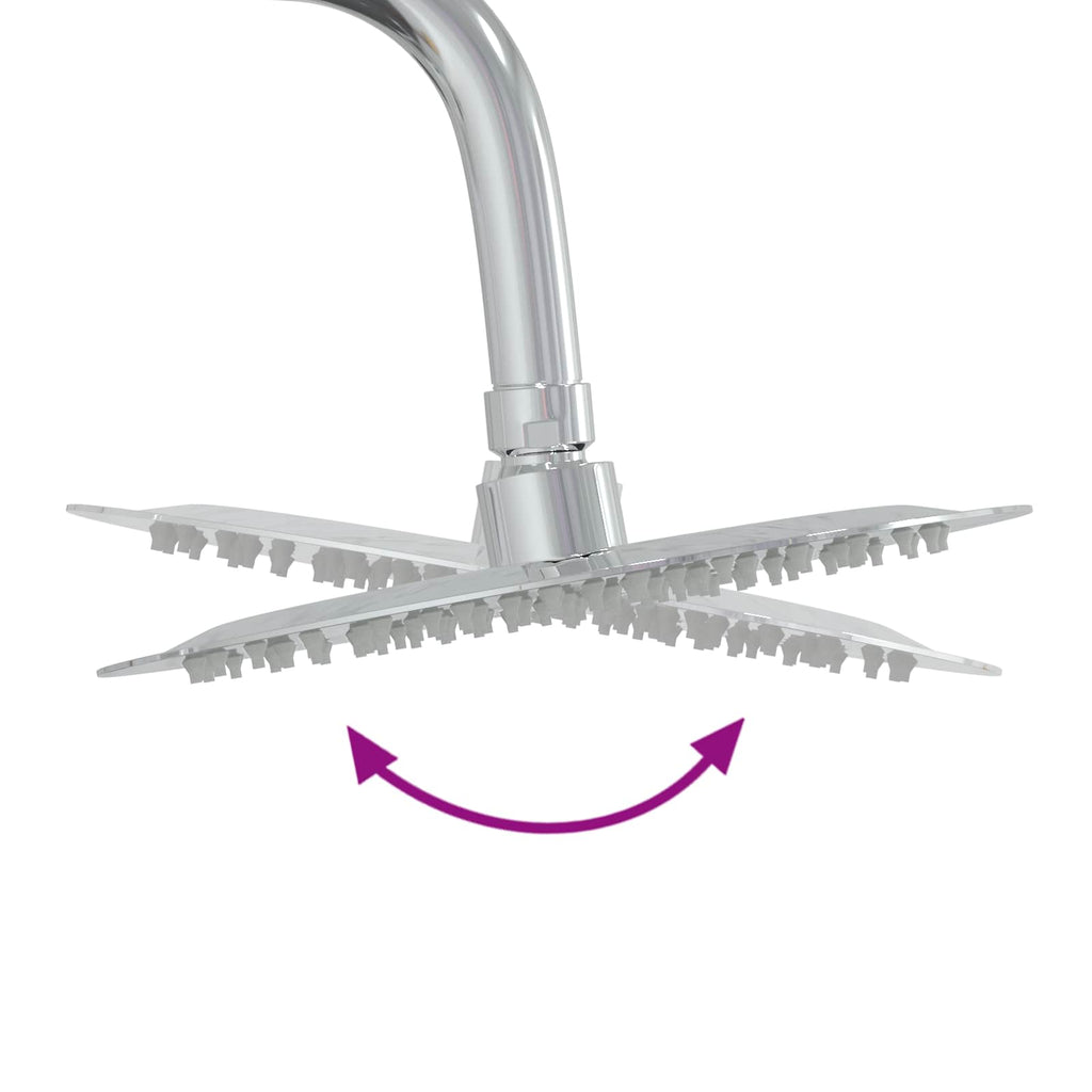 Outdoor-Dusche 223 cm Massives Douglasholz und Edelstahl Natur