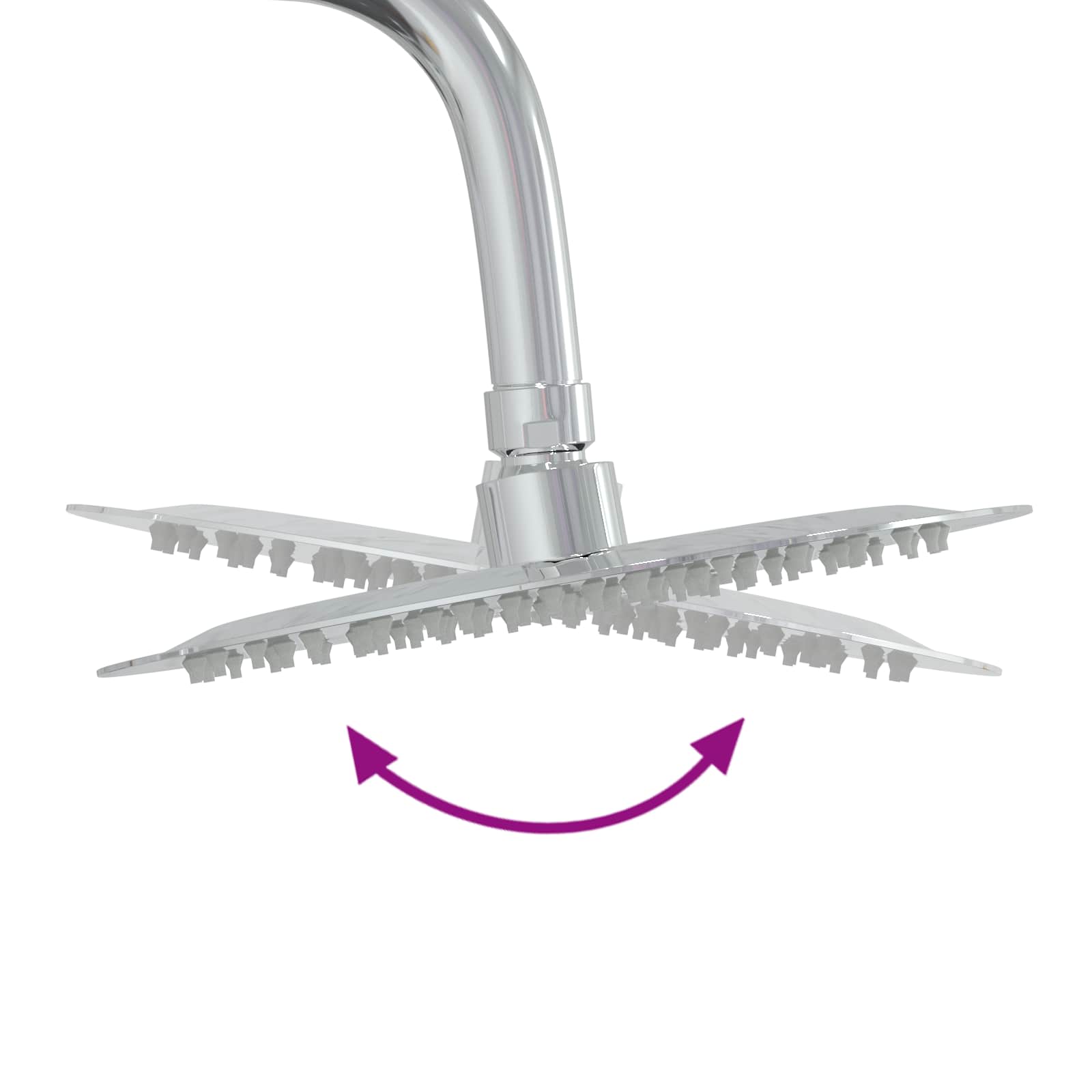 Outdoor-Dusche 206 cm Imprägniertes Kiefernholz und Edelstahl