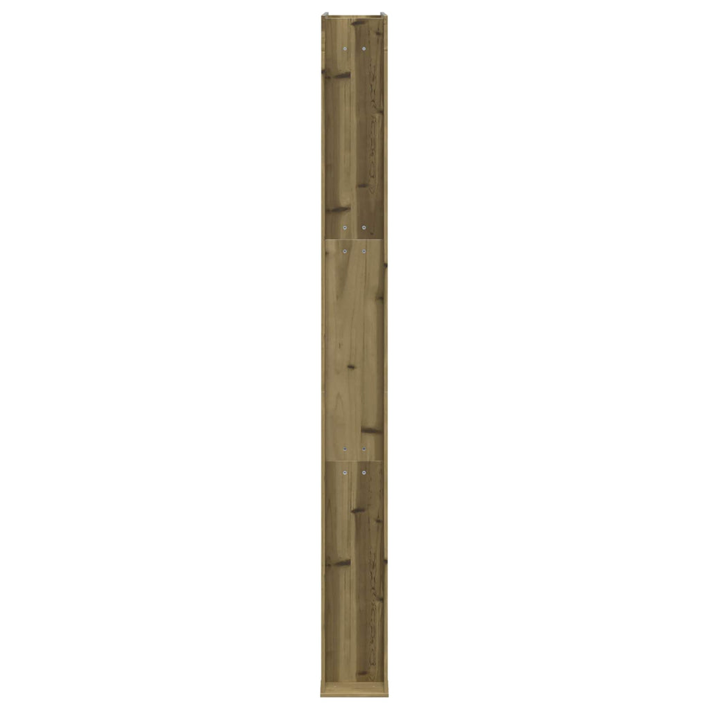 Outdoor-Dusche 226 cm Imprägniertes Kiefernholz und Edelstahl