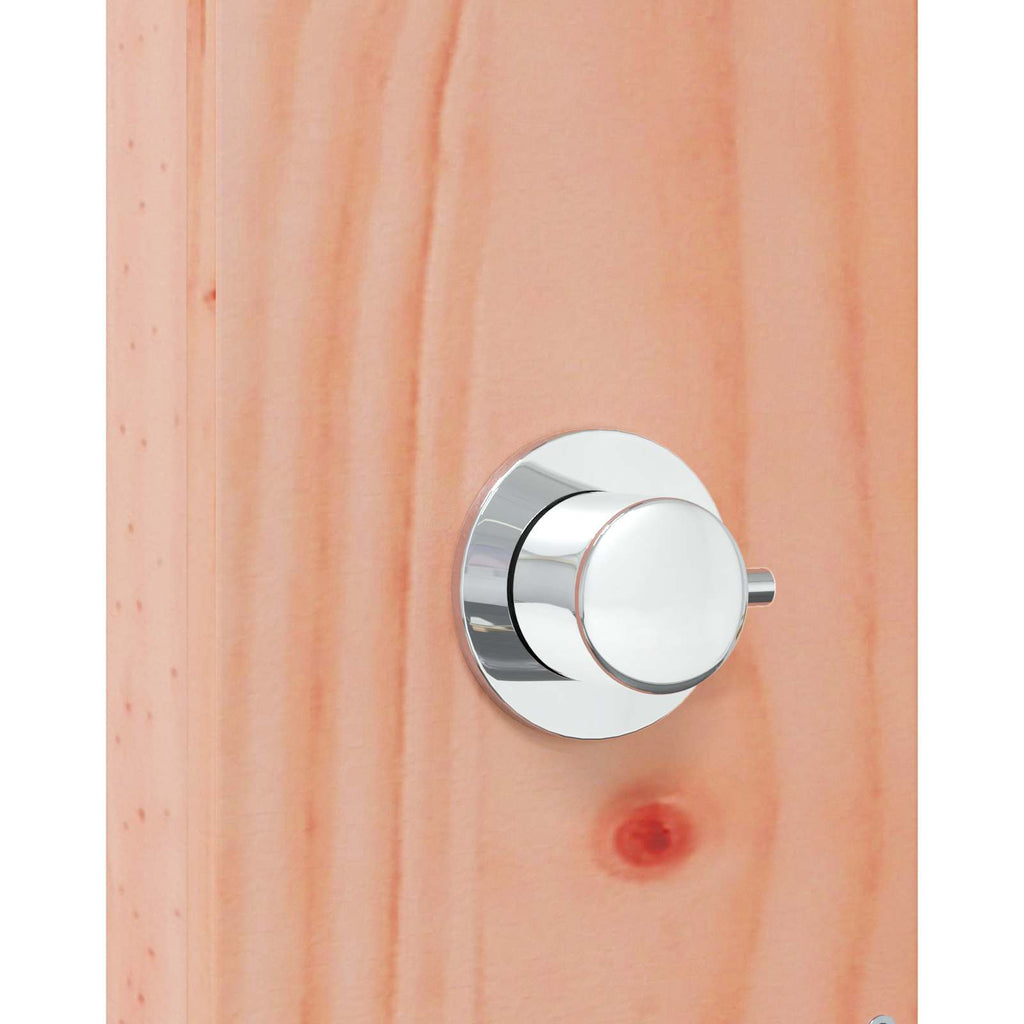 Outdoor-Dusche 214,5 cm Massives Douglasholz und Edelstahl