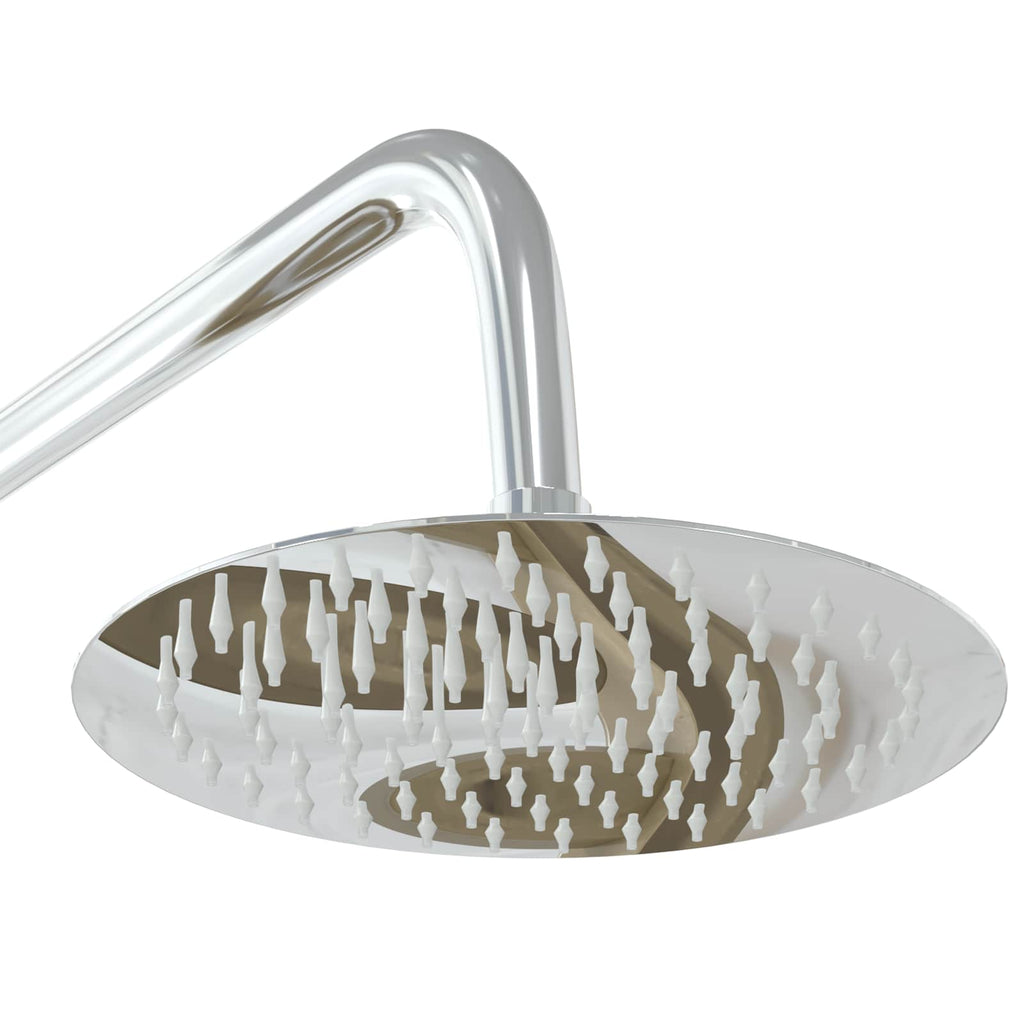 Outdoor-Dusche 225 cm Imprägniertes Kiefernholz und Edelstahl