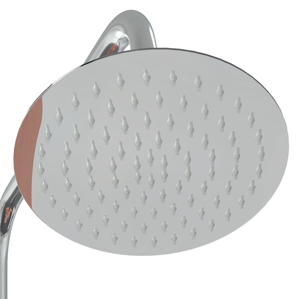 Outdoor-Dusche 246 cm Massives Douglasholz und Edelstahl Natur