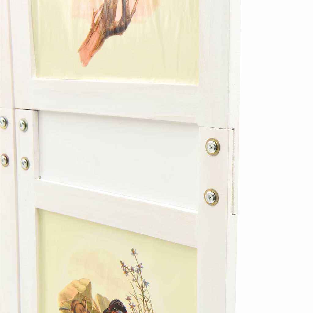 Romdivider-Panel Weiß 106 x 165 cm MDF