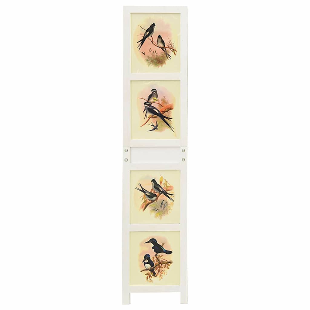 Romdivider-Panel Weiß 176,5 x 165 cm MDF