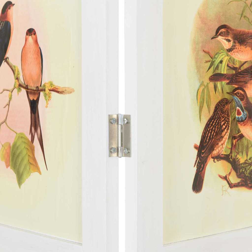Romdivider-Panel Weiß 212 x 165 cm MDF