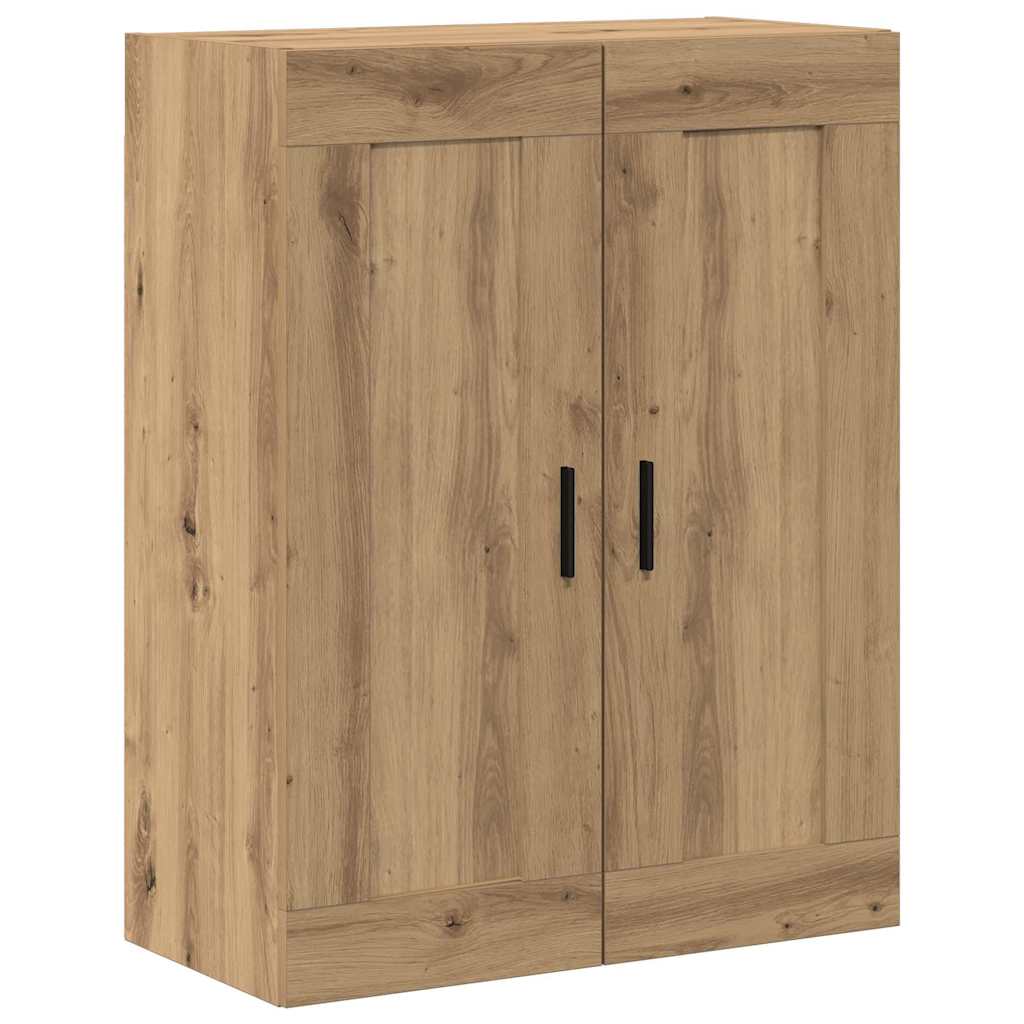Highboard 2 pcs Artisan-Eiche Holzwerkstoff