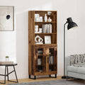 Highboard 2 pcs Altholz Holzwerkstoff