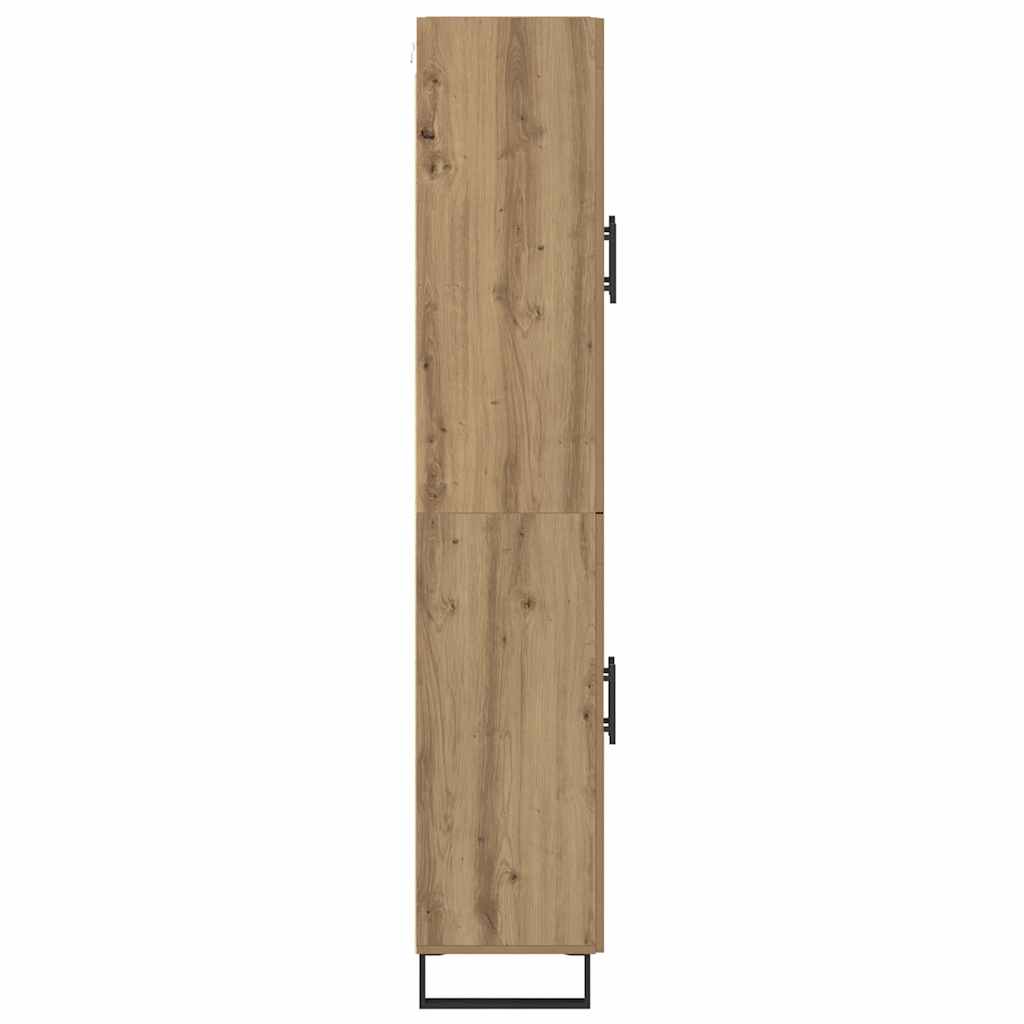 Highboard 2 pcs Artisan-Eiche 69,5 x 34 x 180 cm