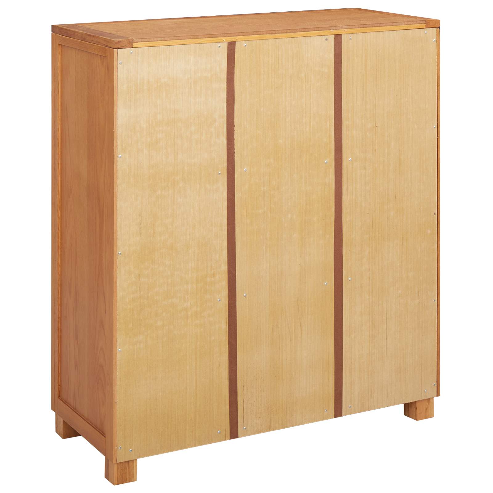 Schrank mit Speicher Braun Holzwerkstoff