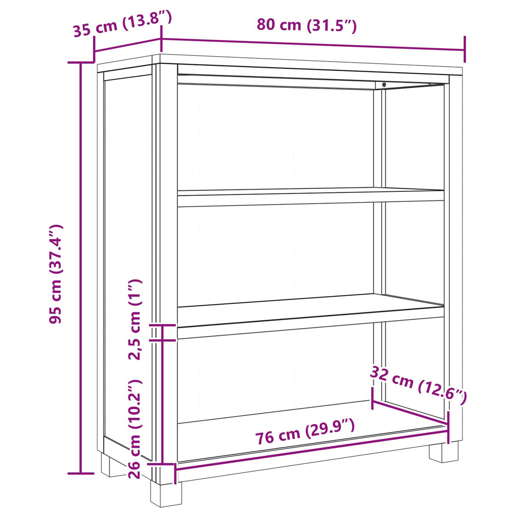 Schrank mit Speicher Braun Holzwerkstoff