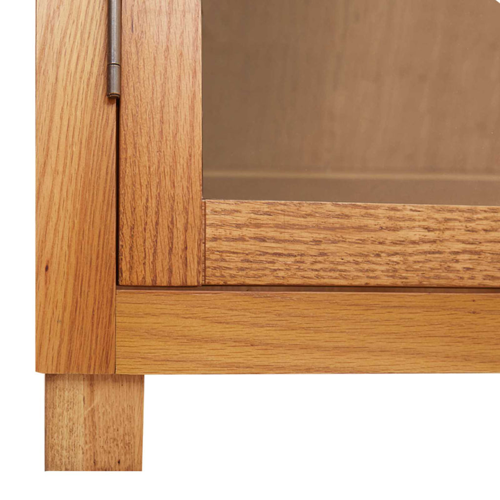Schrank mit Regal mit Tür Braun 80 x 35 x 95 cm Holzwerkstoff