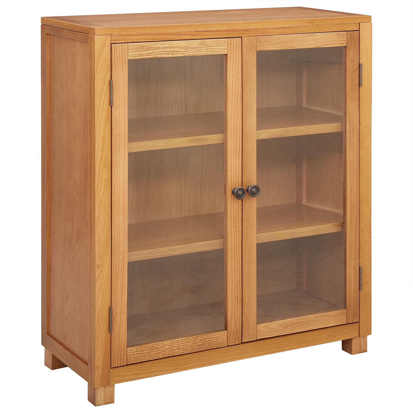 Schrank mit Regal mit Tür Braun 80 x 35 x 95 cm Holzwerkstoff