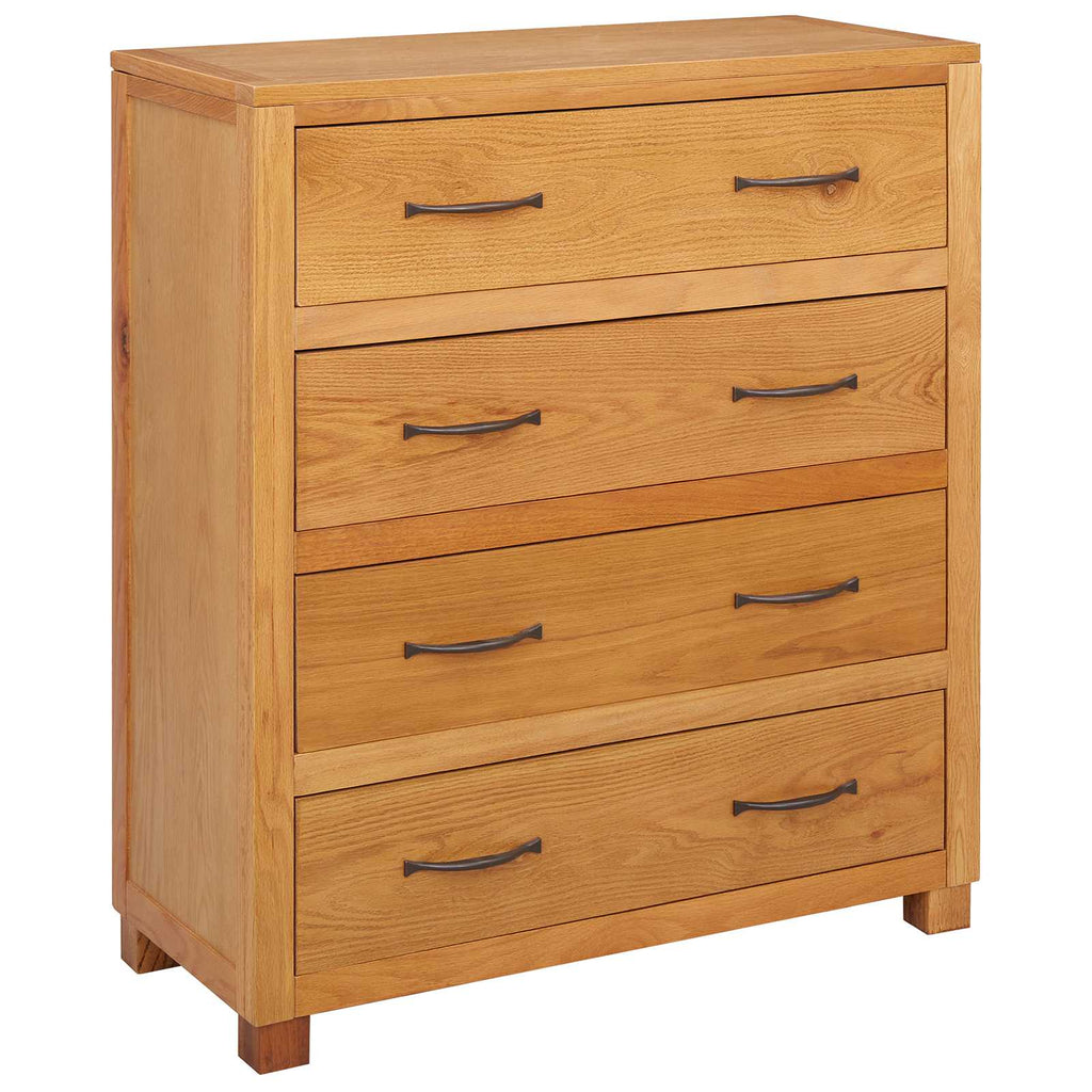 Schrank mit Schubladen mit Speicher Braun Holzwerkstoff
