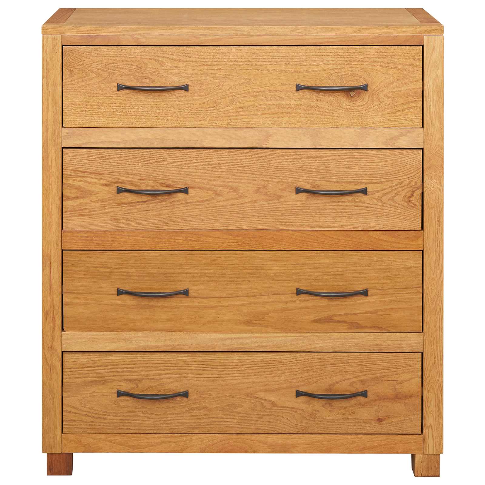 Schrank mit Schubladen mit Speicher Braun Holzwerkstoff
