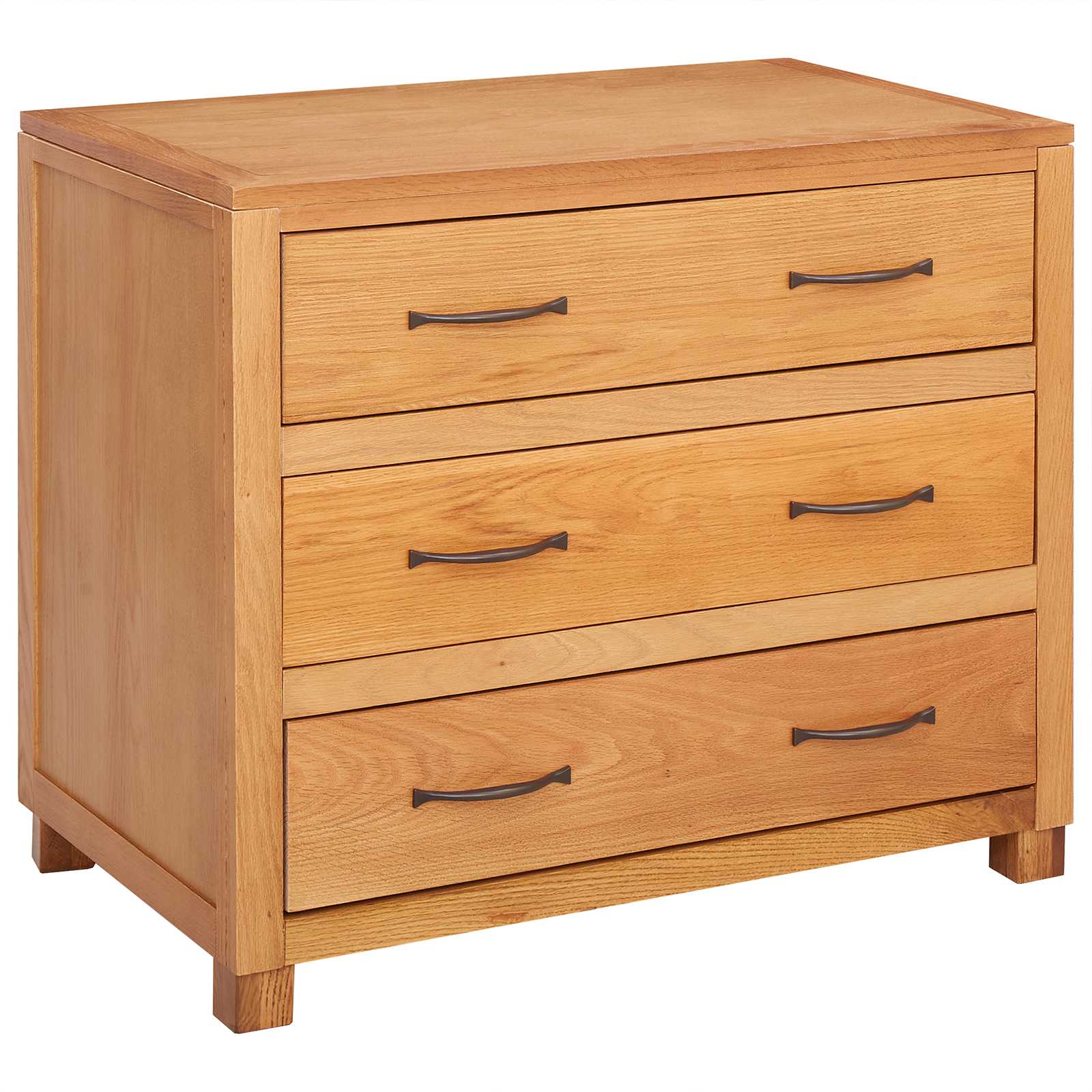 Schrank mit Schubladen mit Speicher Braun Holzwerkstoff