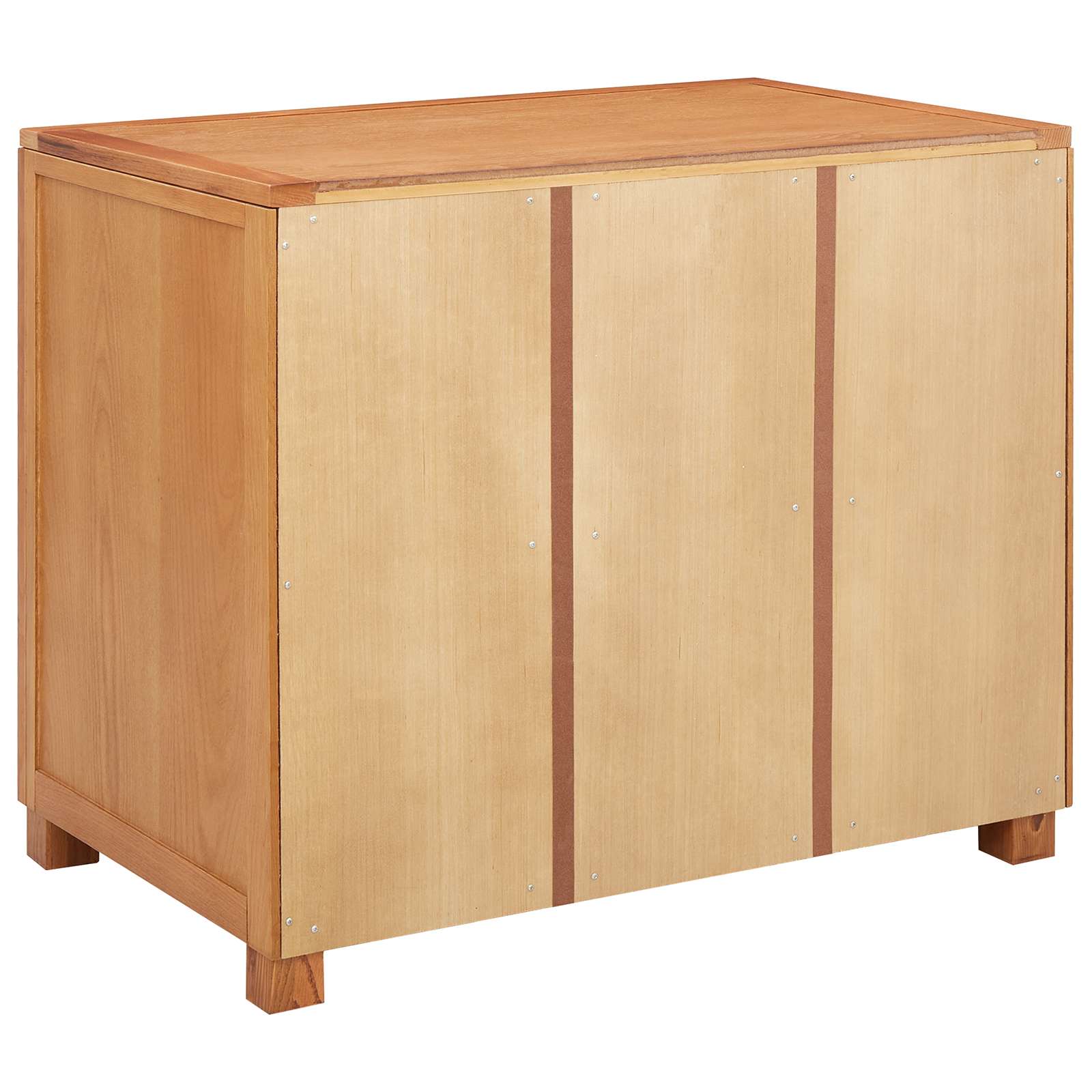 Schrank mit Schubladen mit Speicher Braun Holzwerkstoff