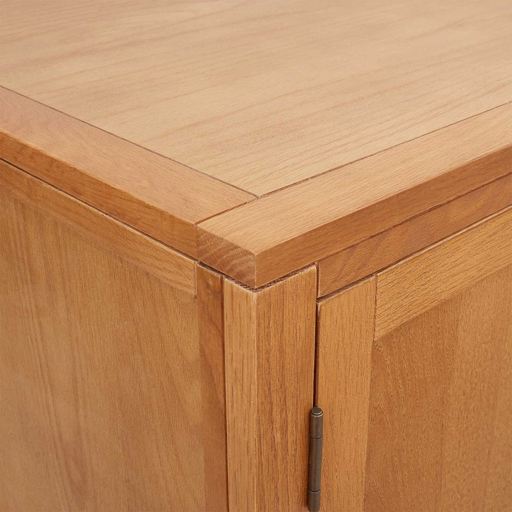 Kleiderschrank mit Speicher mit Tür Braun Holzwerkstoff