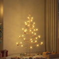 Holz Weihnachtsbaum Natur 150 cm Massives Kiefernholz