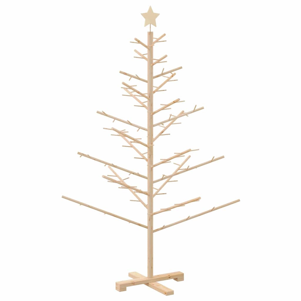 Holz Weihnachtsbaum Natur 150 cm Massives Kiefernholz