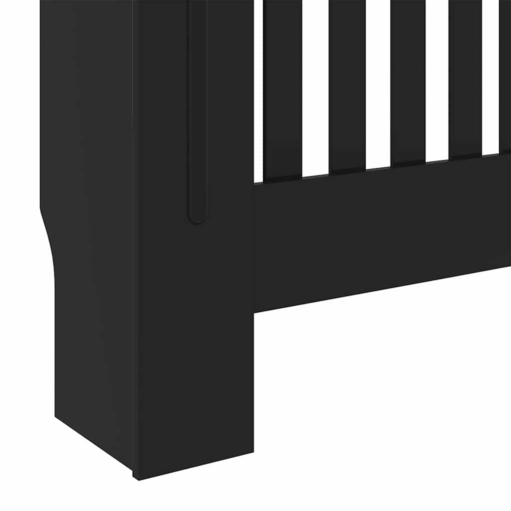 Heizkörperabdeckung Schwarz 78 x 19 x 81,5 cm Holzwerkstoff