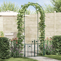 Gartenbogen mit Schloss Grün 102 x 50 x 218 cm