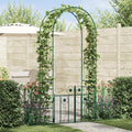Gartenbogen mit Schloss Grün 203 x 50 x 218 cm