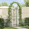 Gartenbogen Uni Grün 115 x 37 x 226 cm