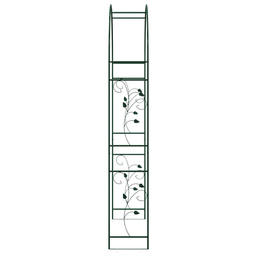 Gartenbogen Floral Grün 115 x 37 x 231 cm