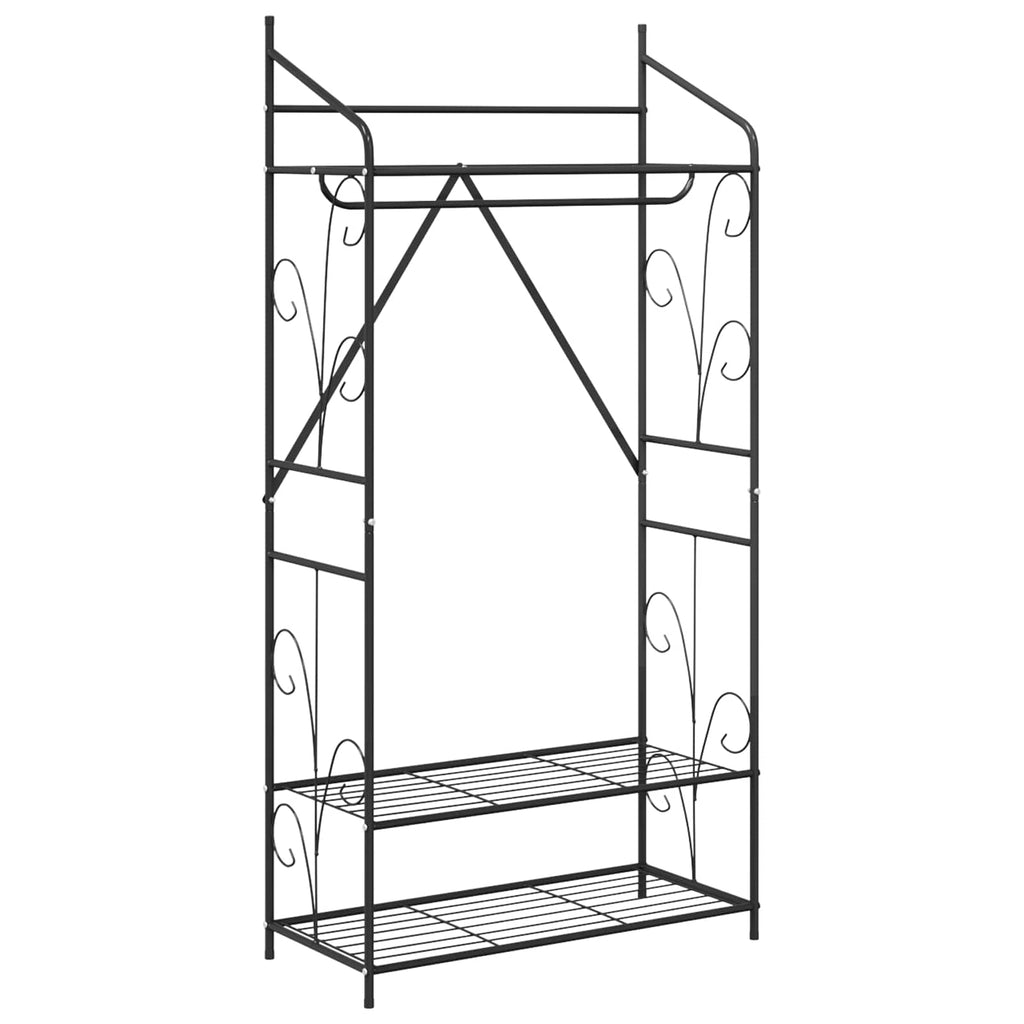 Offener Kleiderschrank Uni 78 x 36 x 158 cm