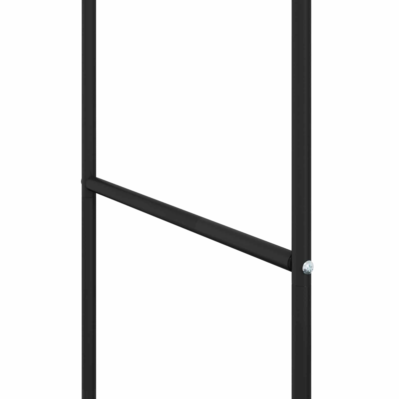 Kleiderständer Uni Schwarz 80 x 53 x 156 cm