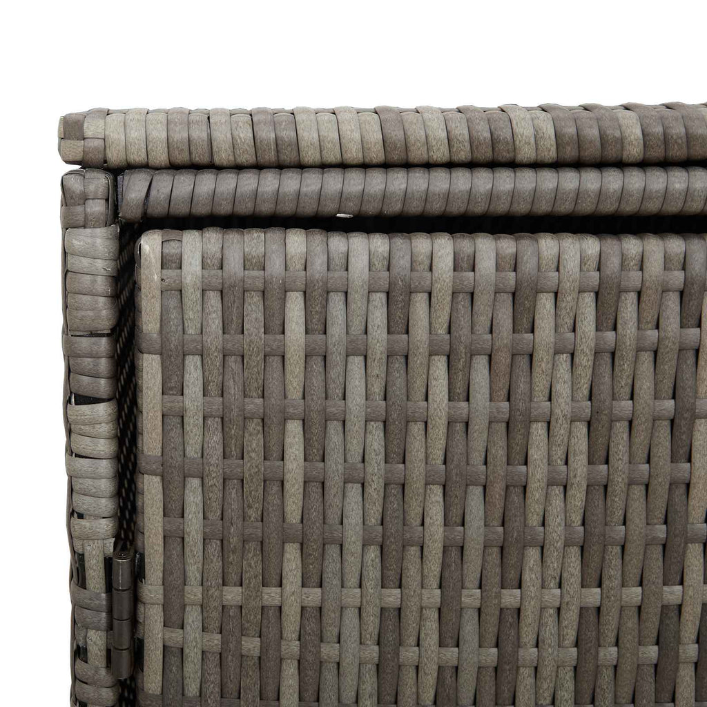 Mülltonnenbox Grau 65 x 80 x 115 cm Polyethylen