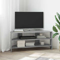 EckTVSchrank Graues Sonoma 102x40,5x45cm Holzwerkstoff