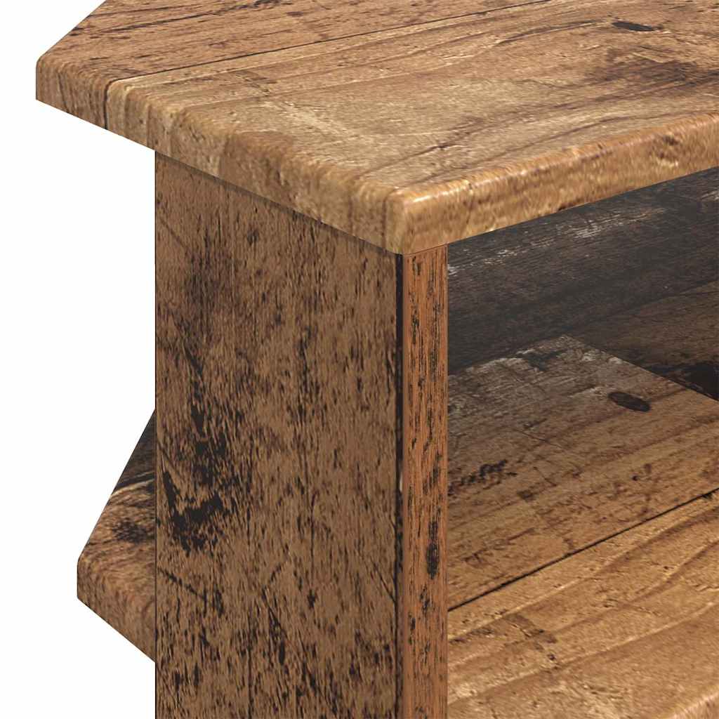 EckTVSchrank Altholz 102x40,5x45cm Holzwerkstoff